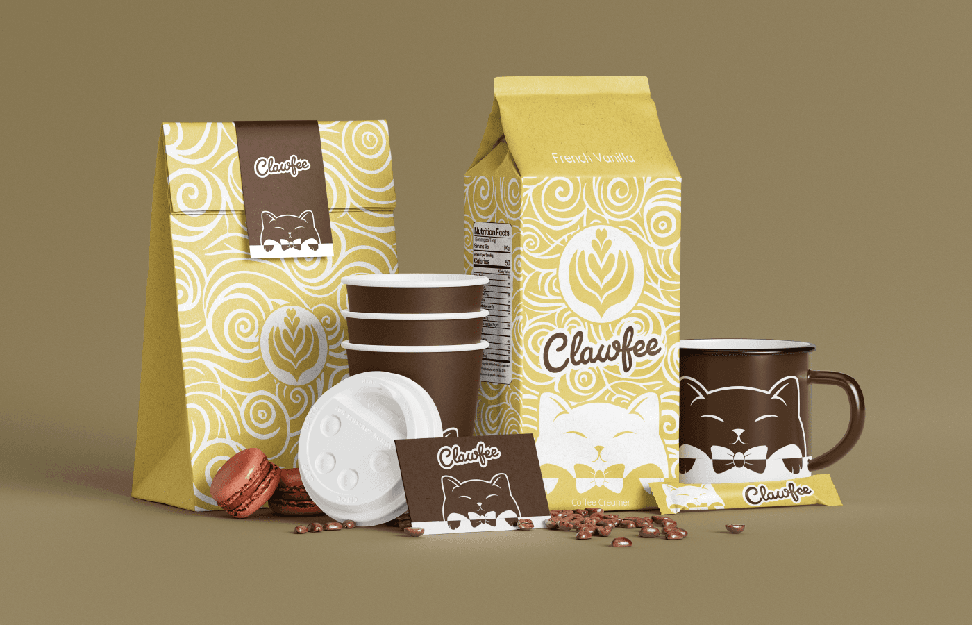 Clawfee Cafe mockup 3