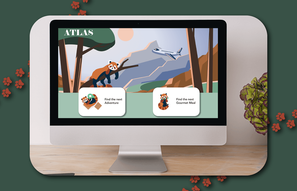 Atlas Travels Mock