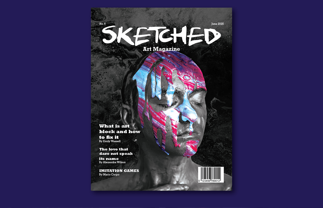 Sketched Magazine Flat 1