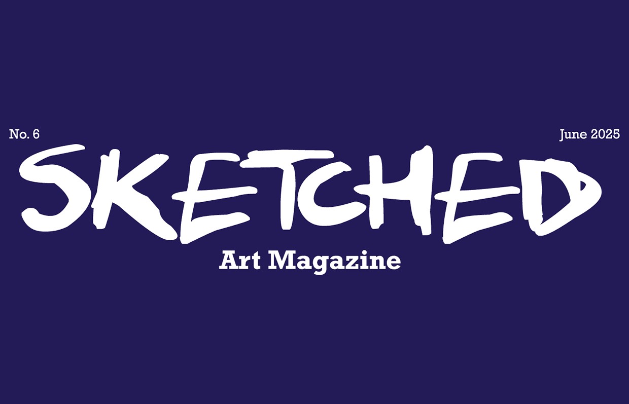 Sketched Magazine Title